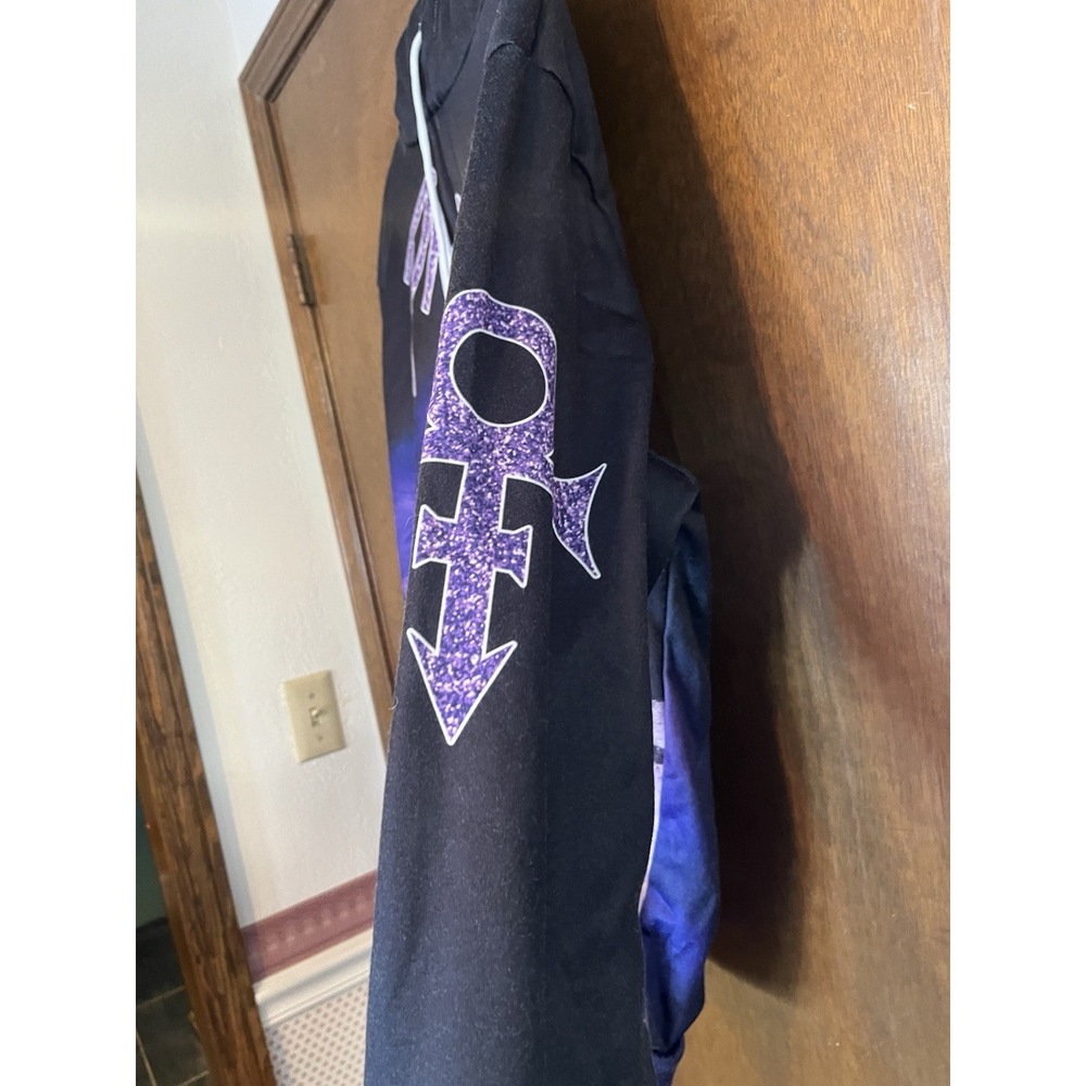 Prince Purple Rain Satin Hoodie - Picture 2 of 4